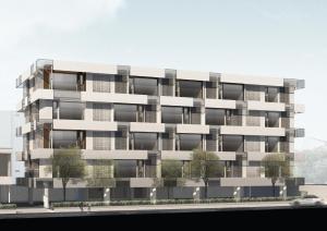 Budova, kde se apartmán nachází