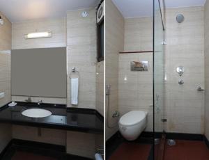 Ένα μπάνιο στο Hotel Vandana - 5 mins away from New Delhi