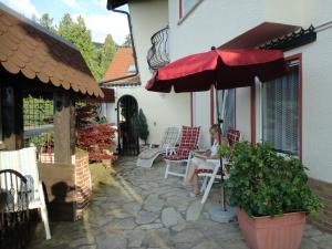 Afbeelding uit fotogalerij van Pension Weinberg mit Landhaus Nizza in Gleisweiler