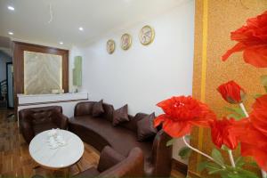 Χώρος καθιστικού στο Thanh Phương Hotel 2 Hà Giang