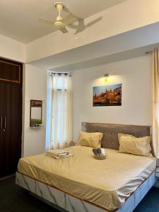 Ένα ή περισσότερα κρεβάτια σε δωμάτιο στο Kashiva • Calm in City Center