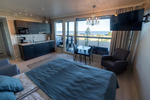 Kuchyň nebo kuchyňský kout v ubytování Timantti B6 + 9 fotografií