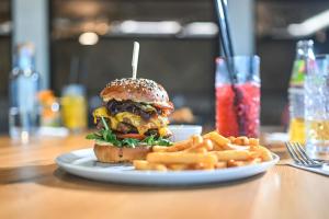 Comida en el hotel o alrededores