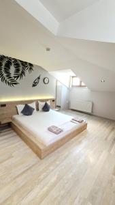 a bedroom with a large bed in a room at 3A House - Sultanahmet in Istanbul