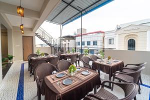 Balkón nebo terasa v ubytování Treebo Grand