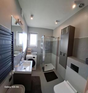 Et badeværelse på Agroturystyka nad stawem