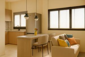 Khu vực ghế ngồi tại Ban Chang Pet-Friendly Hotel