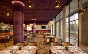 Restaurace v ubytování Vivanta Ekta Nagar