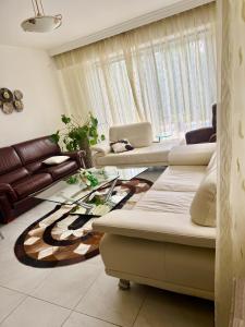 Posezení v ubytování Appartement proche marche de Noël de Strasbourg