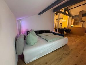 Χώρος καθιστικού στο Ferienwohnung Vögel