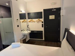 Koupelna v ubytování Flex Malaga City Center