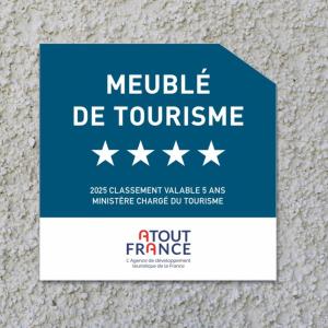 Certifikát, hodnocení, plakát nebo jiný dokument vystavený v ubytování Le refuge du Cèdre