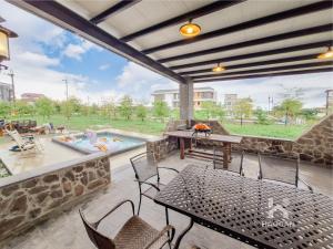 Balkón nebo terasa v ubytování 微風森活 Whispering Breeze Villa