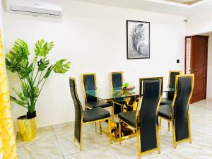 Posezení v ubytování Larissa appartement