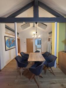 Χώρος καθιστικού στο Ferienwohnung Vögel