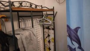 Postel nebo postele na pokoji v ubytování Studio chaleureux à Saint François – 20 m² avec terrasse + 4 fotografie