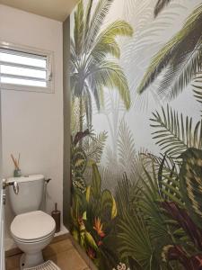 Et badeværelse på La Kazolé