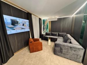 Posezení v ubytování Aslan Gold Hotel + 26 fotografií