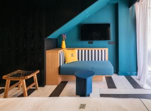 TV a/nebo společenská místnost v ubytování The Pal Living in a Concept