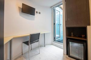 Køkken eller tekøkken på Hotel Punta Monpas