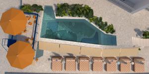 Bazén v ubytování Filoxenia Beach nebo v jeho okolí