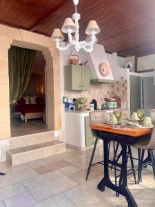 Nhà bếp/bếp nhỏ tại Le Dimore in Piazzetta