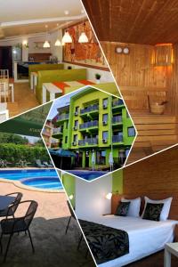 Bazén v ubytování Green Hisar Hotel Family nebo v jeho okolí