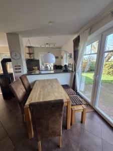 Η κουζίνα ή μικρή κουζίνα στο Krosse Krabbe