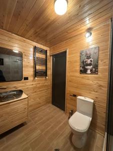 Koupelna v ubytování Hillside Kazbegi + 118 fotografií