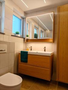 Vannituba majutusasutuses Gemütliches Haus mit Platz zum Entspannen