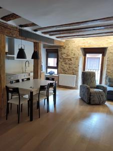 Posezení v ubytování La choza de arrobia n5 1`