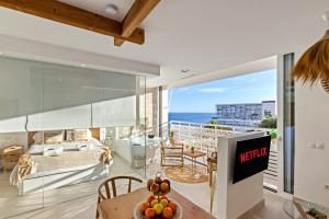 Kuchyň nebo kuchyňský kout v ubytování NATuRaL BEACH HOME