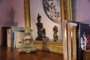 Knihovna v prázdninového domu