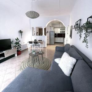 Posezení v ubytování Valona boho apartment