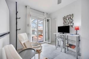 Μια τηλεόραση ή/και κέντρο ψυχαγωγίας στο Atico playa de Rota