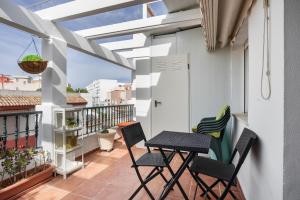 Μπαλκόνι ή βεράντα στο Estudio ático centro Rota
