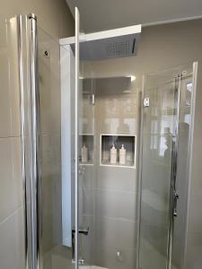 Koupelna v ubytování Ferienwohnung Buda