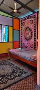 Ένα ή περισσότερα κρεβάτια σε δωμάτιο στο Peace and love beach stay +18 φωτογραφίες