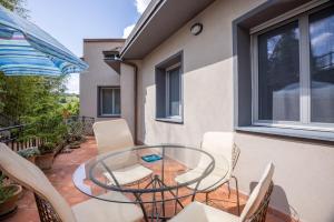 Μπαλκόνι ή βεράντα στο Il Ferrone Apartment With Garden - Greve In Chianti