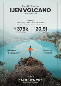 a poster for the movie lern volcano at Kalakoala by Zzz in Malang