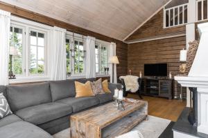 Μια τηλεόραση ή/και κέντρο ψυχαγωγίας στο Fjellkos, mountain cabin in Gol