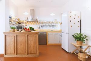 Η κουζίνα ή μικρή κουζίνα στο Villa Ponzio