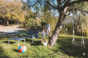 Κήπος έξω από το Villa Ponzio