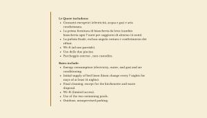 バデージにあるISA-Residence with swimming-pool in Badesi, apartments with air conditioning and private outdoor spaceのさまざまな言語の名前が書かれた文書のページ