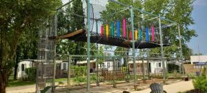 Zahrada ubytování Club Aunis Vendée Mobilhome 6 pers