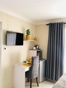 Η κουζίνα ή μικρή κουζίνα στο Casa Samprau