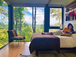 Postel nebo postele na pokoji v ubytování Samadhi Eco Resort