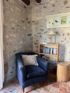 Posezení v ubytování Gites de La Richardiere