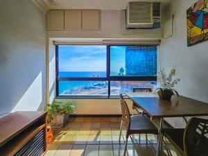 Χώρος καθιστικού στο Ondina Vista Mar 733