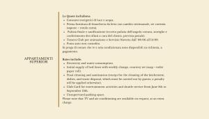 Cugnana VerdeにあるISA-Residence in Cugnana Verde, superior apartments with outdoor private areaの文書のページのスクリーンショット